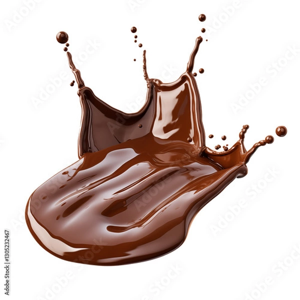 Obraz melted chocolate
