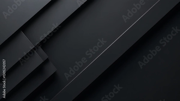 Fototapeta modern design elements work well sleek black backgrounds featuring diagonal shapes subtle