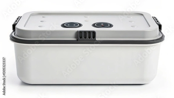 Fototapeta food technology concept, Smart packaging container with humidity control features for freshness