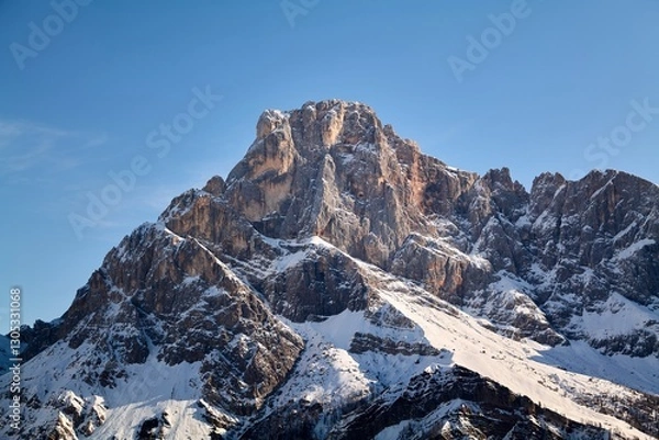 Obraz winter mountain landscape