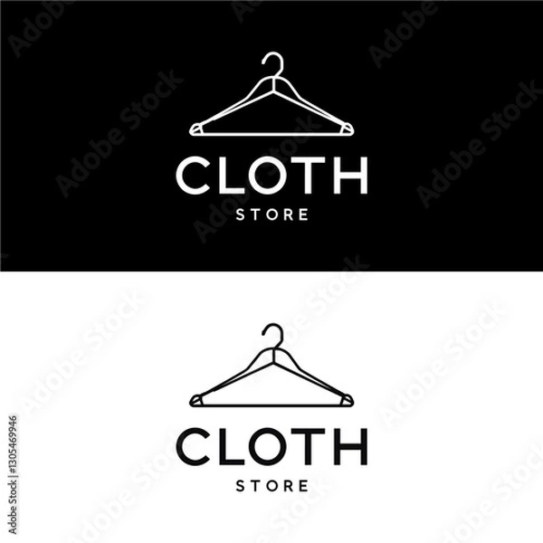 Obraz Cloth Store Logo