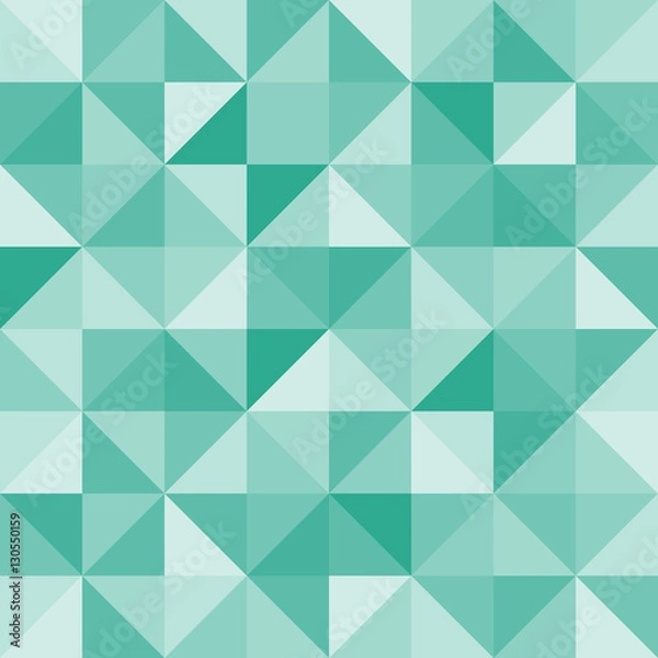 Fototapeta Abstract triangle seamless pattern. Vector