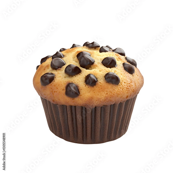 Fototapeta muffin 3D render