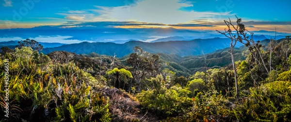 Obraz Wschód słońca w Digne