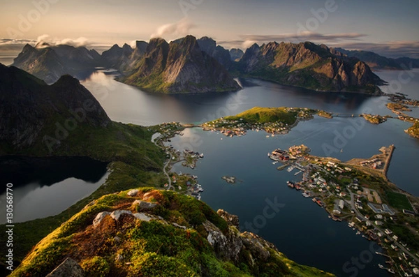 Obraz Reinefjorden view
