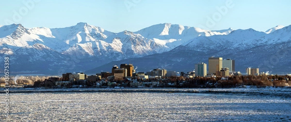 Obraz Skyline Anchorage