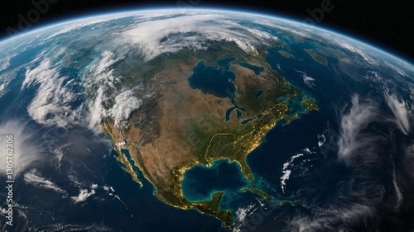 Fototapeta Globo planisfero Terra