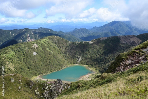 Obraz Mt. Nikko-Shirane, Gunma, Tochigi, Japan
