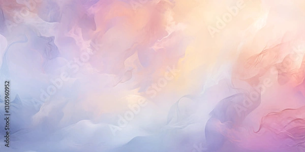 Obraz Pastel Pink  Purple Abstract Background Soft Flowing Fabric Texture
