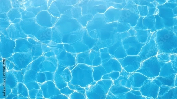 Fototapeta Midjourney woody topdown view of pool surface water digital art aesthetic calm serenity