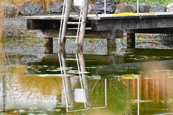 Obraz Auszeit am Steg