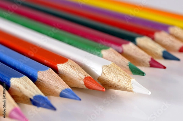 Fototapeta Colored pencils