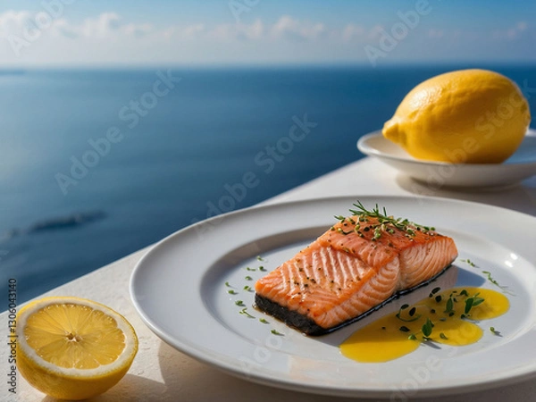 Fototapeta 연어구이