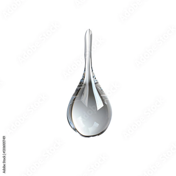 Fototapeta water drop vector illustration