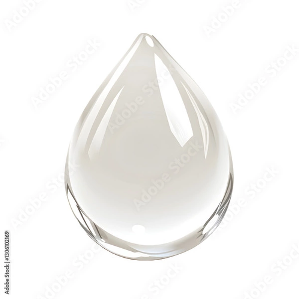 Fototapeta water drop vector illustration