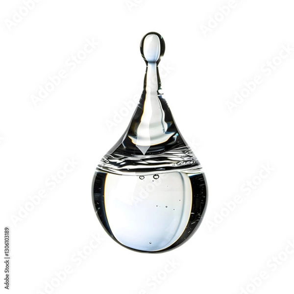 Fototapeta water drop vector illustration