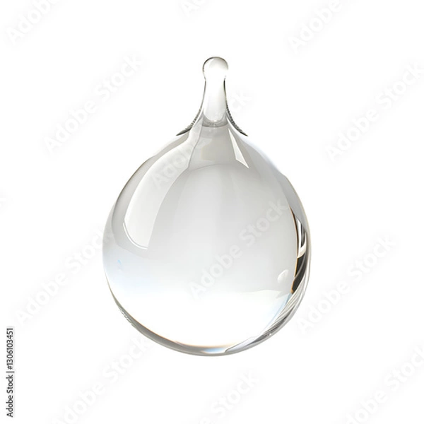 Fototapeta water drop vector illustration