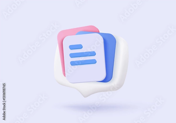 Fototapeta 3d white clipboard task management todo check list, assignment and exam checklist  with pencil icon, efficient work on project plan, fast progress, level up concept. 3d todo check icon vector render