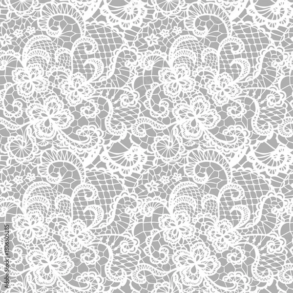 Obraz Lace Pattern Background Design Template