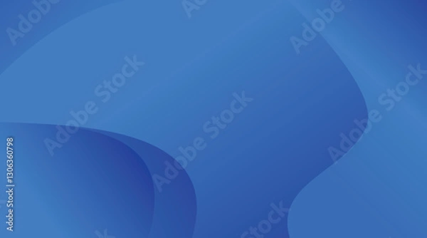 Obraz Premiun Blue Gradient Background Design