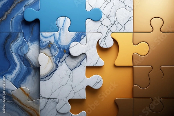 Obraz jigsaw puzzle pieces