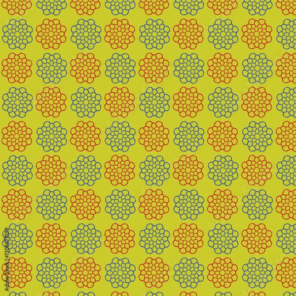 Obraz seamless pattern with flowers