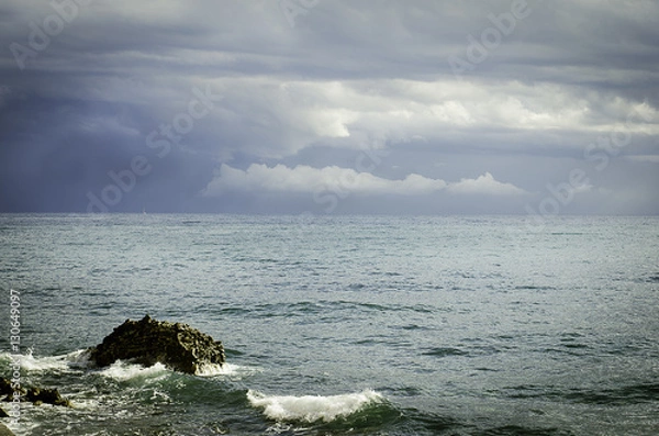 Obraz дико красивый яркий необычный морской пейзаж