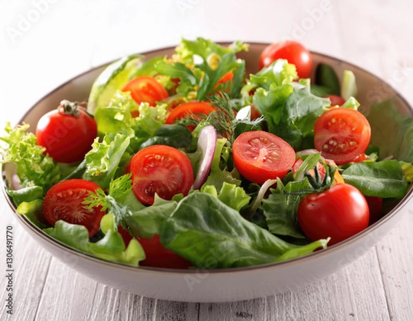 Obraz salad with tomatoes