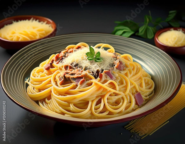 Obraz  Spaghetti Carbonara 