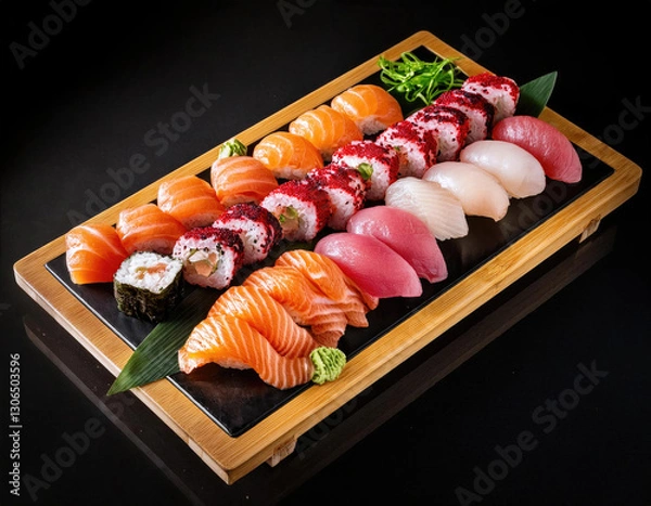 Obraz Sushi Platter with Sashimi 