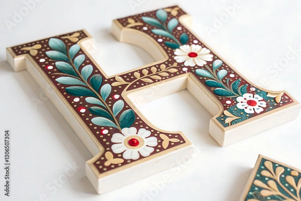 Fototapeta font, letter, H, alphabet,