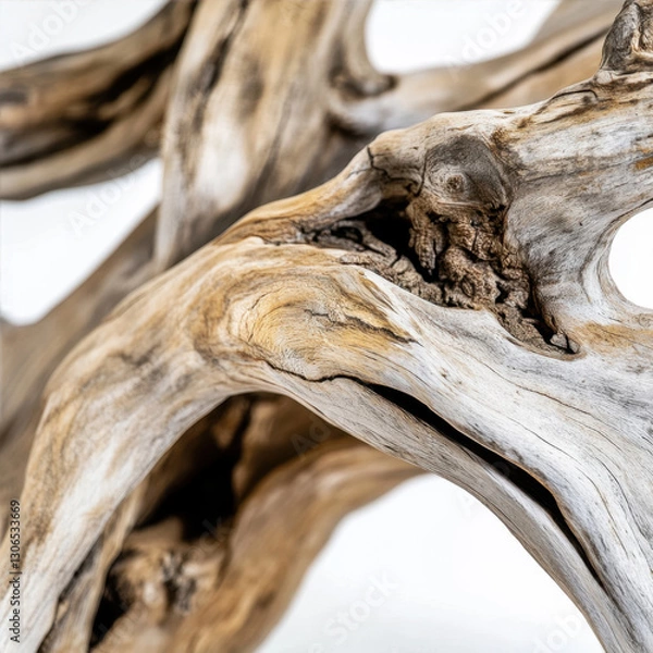Fototapeta dead tree trunk