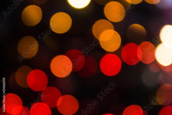 Obraz defocused bokeh lights circles background