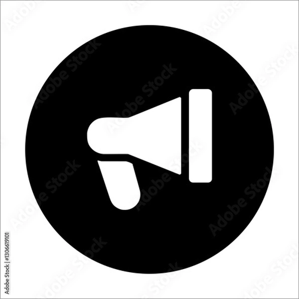 Fototapeta Megaphone icon
