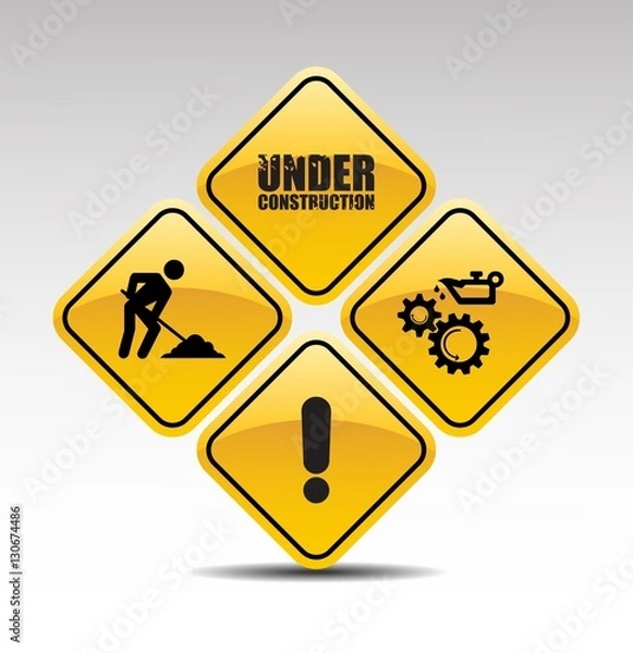 Obraz Under construction