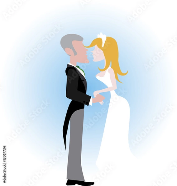 Obraz recien casados