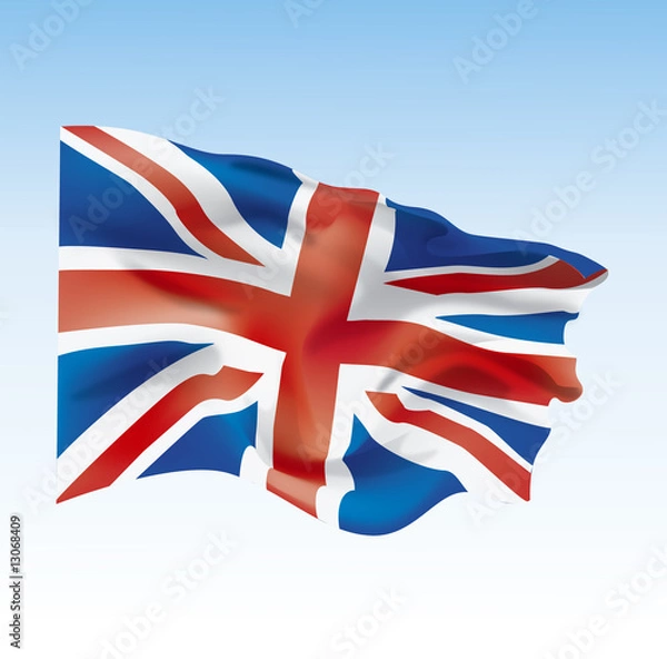 Obraz gran Bretaña bandera