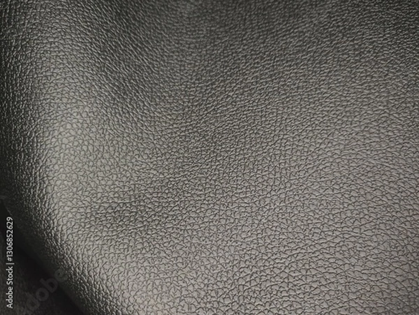 Fototapeta Texture of natural gray leather