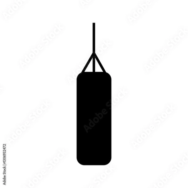 Fototapeta Heavy Punching Bag Icon