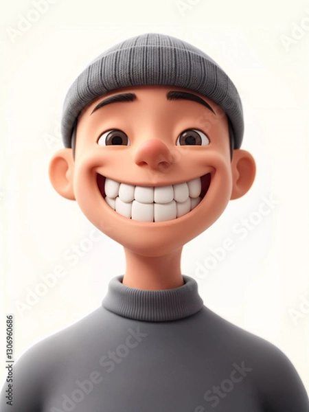 Obraz boy with a big smile