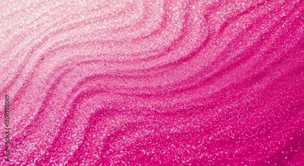Fototapeta Pink Glitter Swirls Soft Gradient Texture. AI Generated