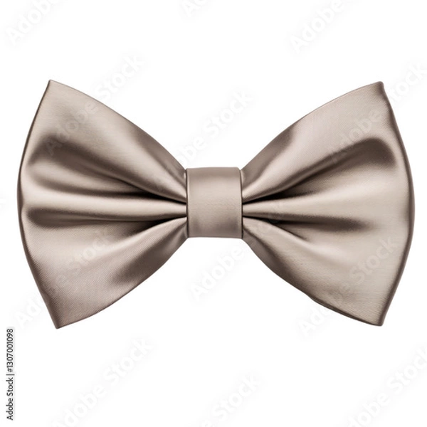 Fototapeta Elegant bow tie display studio setting product image minimalist environment close-up view fashion concept