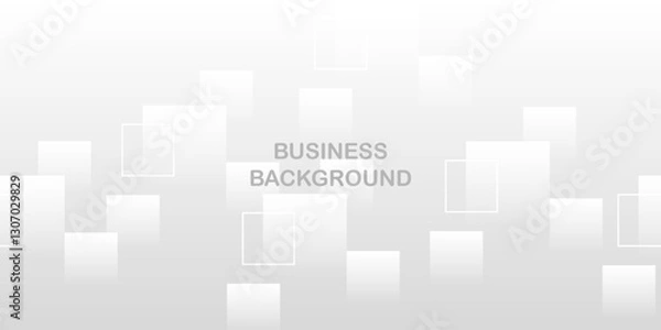 Fototapeta Modern white creative economy investment report chart arrow up illustration background