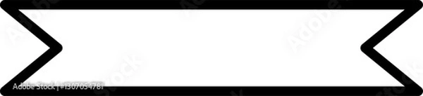 Fototapeta ribbon banner icon	
