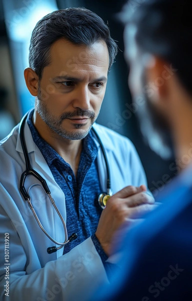 Obraz doctor with stethoscope