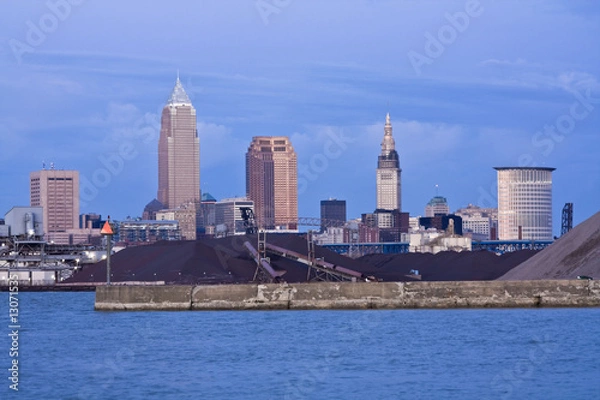 Obraz Night in Cleveland