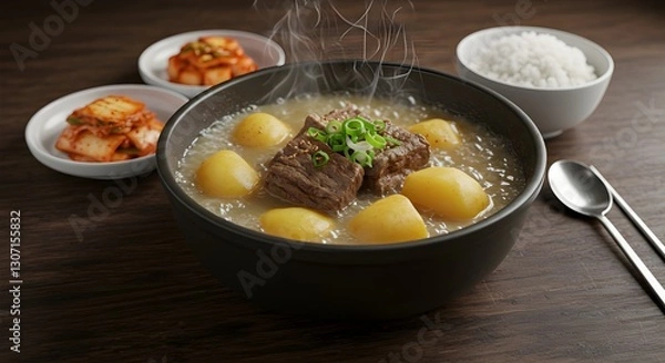 Obraz Steaming Hot Bowl of Gamjatang1