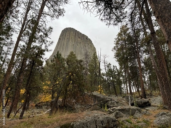 Obraz デビルズタワー