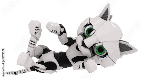 Obraz Robot Kitten, On Back