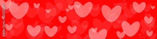 Fototapeta Valentine red background 